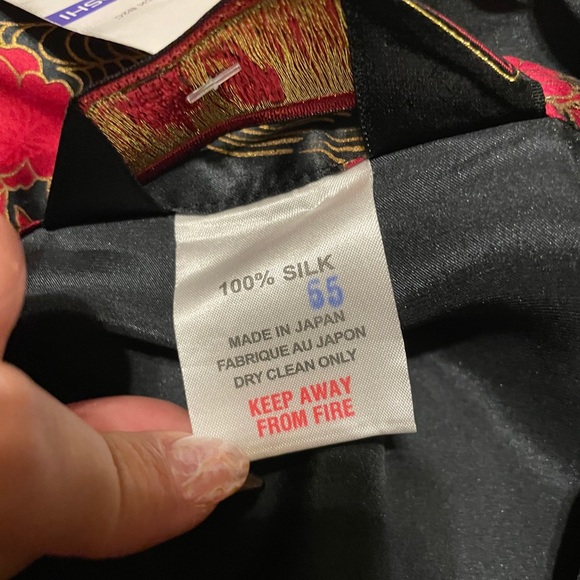 Silk Japanese kimono - Picture 9 of 11